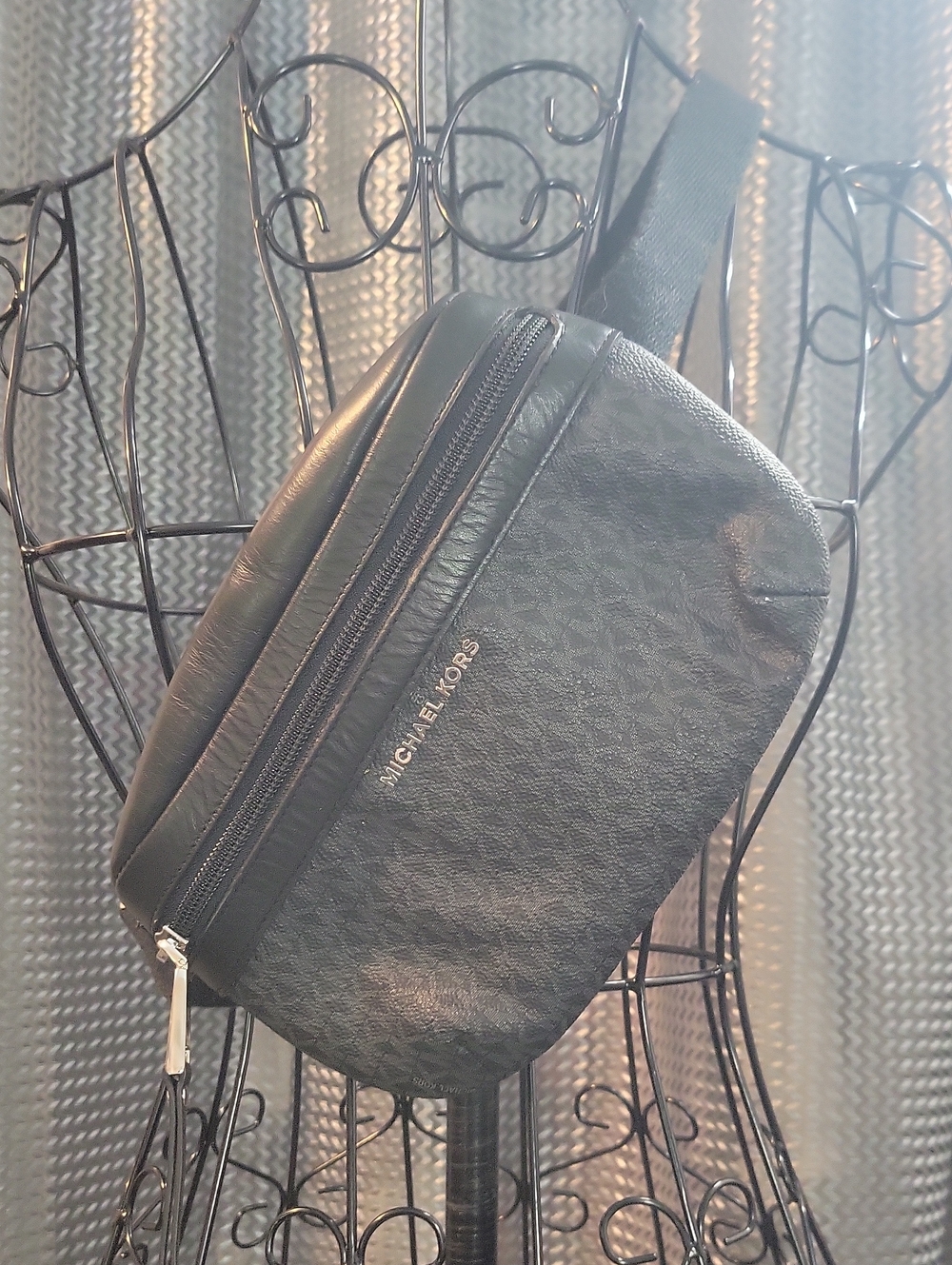 Michael Kors Black Men's Crossbody Belt Bag